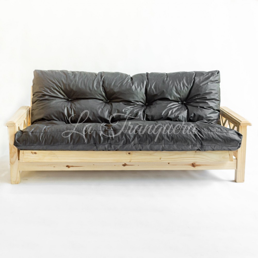 futon-3-cuerpos-con-colchon-negro