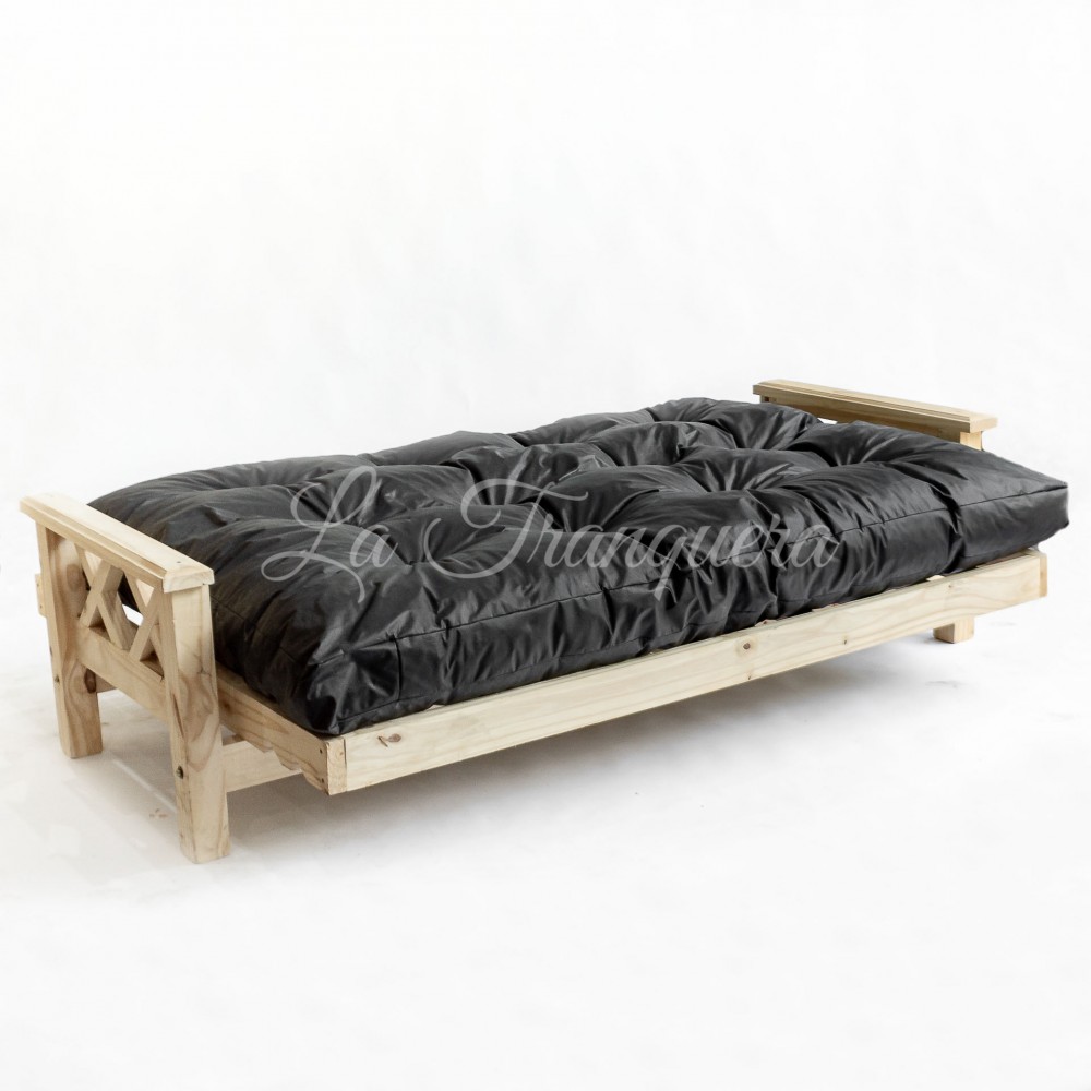 futon-3-cuerpos-con-colchon-negro